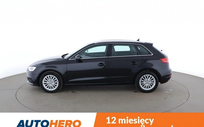 Audi A3 cena 62000 przebieg: 141389, rok produkcji 2018 z Duszniki-Zdrój małe 352